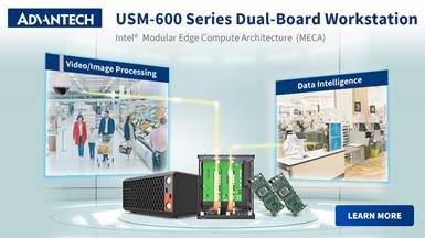Advantech ra mắt Máy trạm Dual-Board USM-600 cho các hệ thống máy tính biên nâng cao